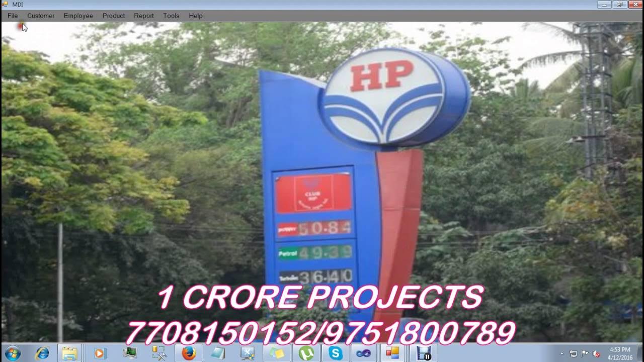 Petrol Bunk Management System 1Crore Projects YouTube