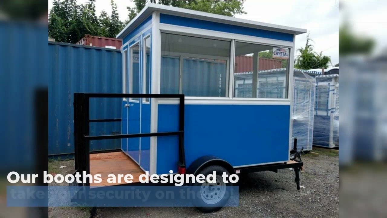 Security Guard Shacks That Protect Your Facility and People - Guardian Booth