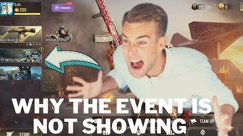 Codm Event Not 🚫 Showing        Codm Event Not Showing Problem Codm Season 4 Event Bug