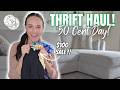 BIG BOLOS for 50 Cents Each! Huge Thrift Haul to Resell Online #thrifting #reselling