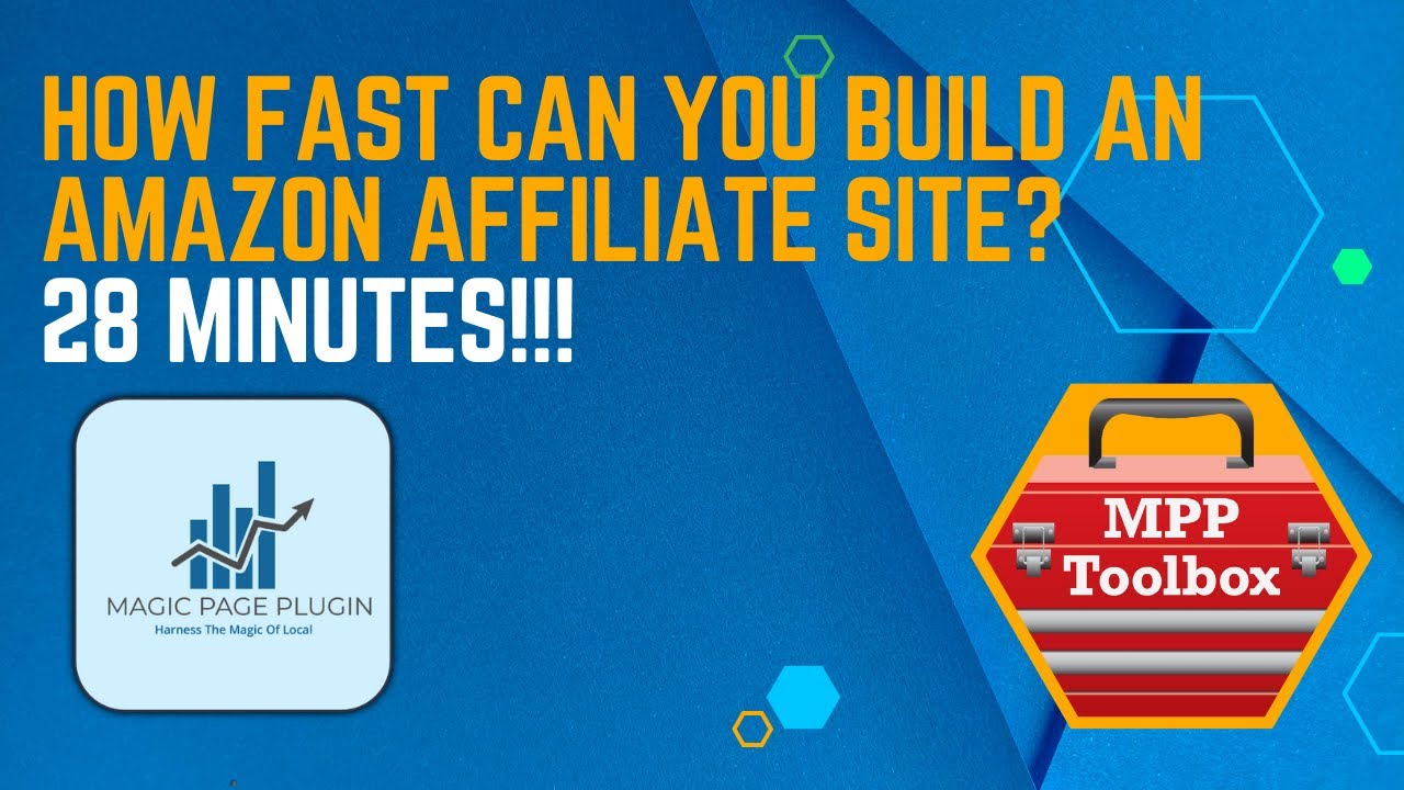 How Fast Can You Build An Amazon Affiliate Site? How About In Under 30 Minutes!