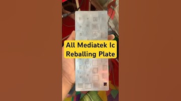 All MTK Ic Reballing Plate🥰