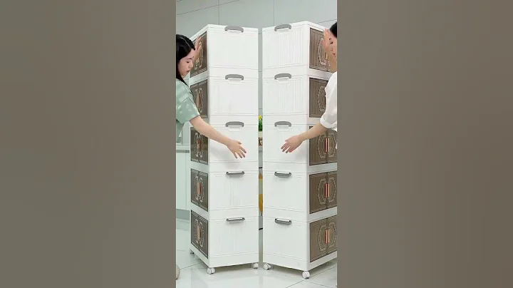 Collapsible Storage Bins, Plastic Storage Bins / Container with Lid, Clear Stackable Storage Bin