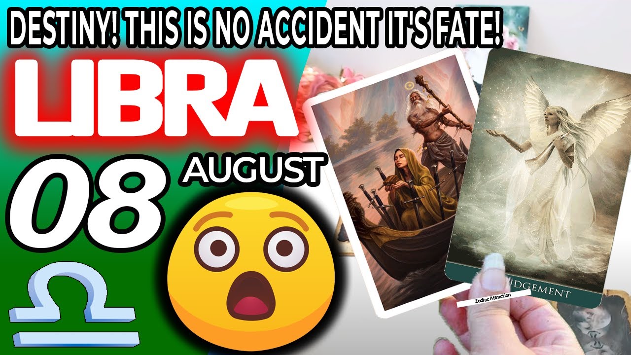 Libra ♎ 😲DESTINY! THIS IS NO ACCIDENT IT’S FATE!👀 Horoscope for Today AUGUST 8 2022♎Libra tarot