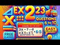 "Linear equation in one variable"|Class8| maths solutions ncert|.| Ex-2.3Qu.6 to 10|FREE CLASSES😯😯😱