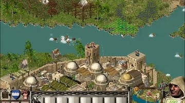 Stronghold Crusader Mission #70 Vantage Point Gameplay