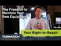 Tormach Has Always Embraced the Right-To-Repair Your Own Equipment