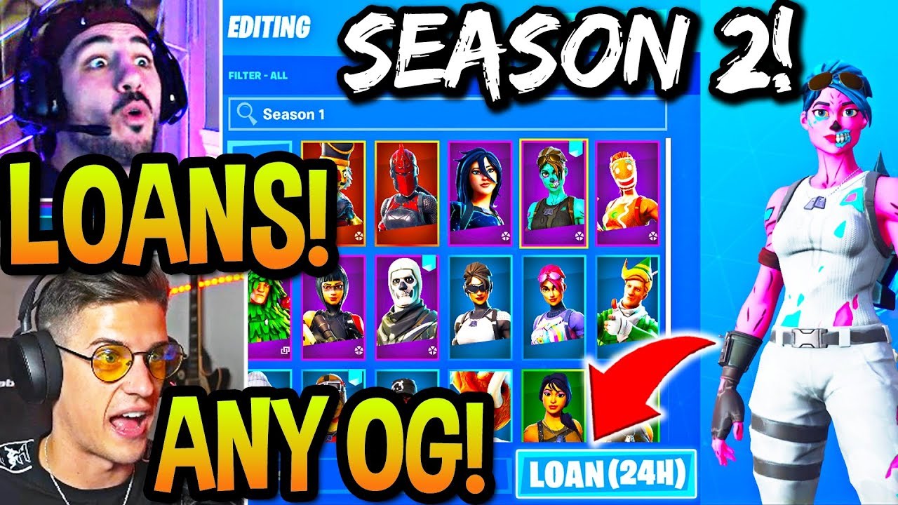 STREAMERS REACT TO *NEW* "SKIN LOANING" in SEASON 2! (CRAZY UPDATE)