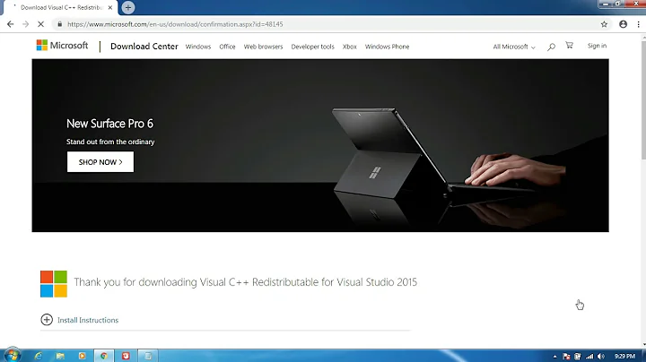 Cara Download Dan Install Visual C++ Redistributable Packages for Visual Studio 2015