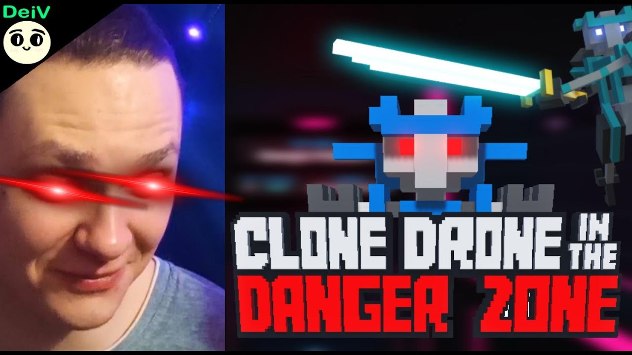 CZY UDA MI SIĘ UCIEC Z ARENY PEŁNEJ MORDERCZYCH ROBOTÓW ??? w Clone Drone in the Danger Zone