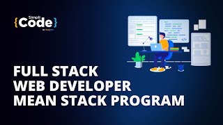 Full Stack Web Developer - MEAN Stack Program | Become Full Stack Developer | #Shorts | SimpliCode