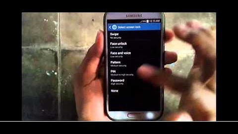 Samsung Galaxy S4 : How to Disable Lock Screen (Android Kitkat)