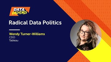 [TEASER] Radical Data Politics with Wendy Turner-Williams, CDO of Tableau | Data Radicals