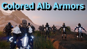 Elex 2 Magus Alb retexture, all 4 colors as Elexator