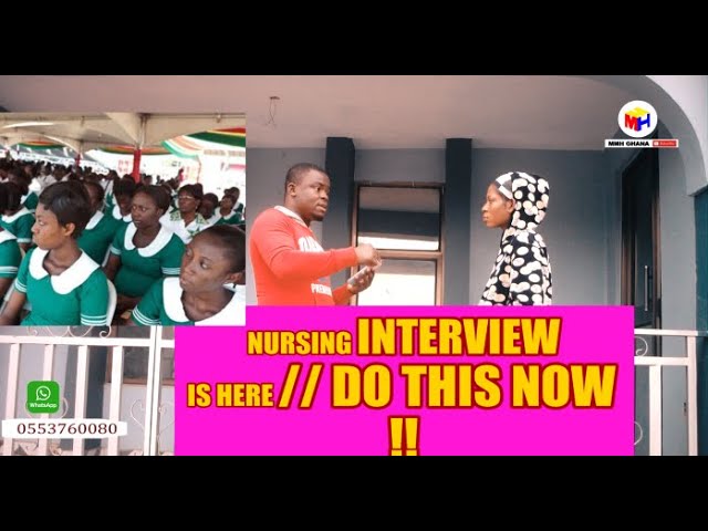 2022 NURSING INTERVIEW IS HERE ! Watch This Till The End & Know What To Do If Yours' Delaying Or... class=