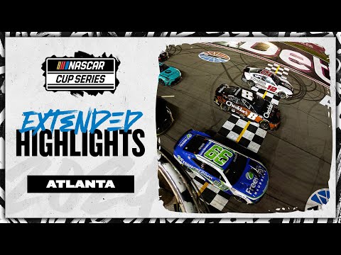 Crazy race, photo finish | Extended Highlights from Atlanta | NASCAR