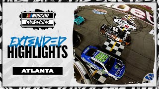 Crazy race, photo finish | Extended Highlights from Atlanta | NASCAR