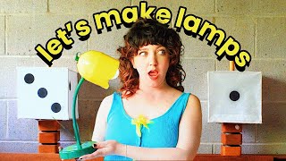 THRIFT FLIP: let’s DIY trendy lamps because I have no self control 🎲🌷☀️ aesthetic home decor by Kathleen Illustrated 28,637 views 1 month ago 21 minutes