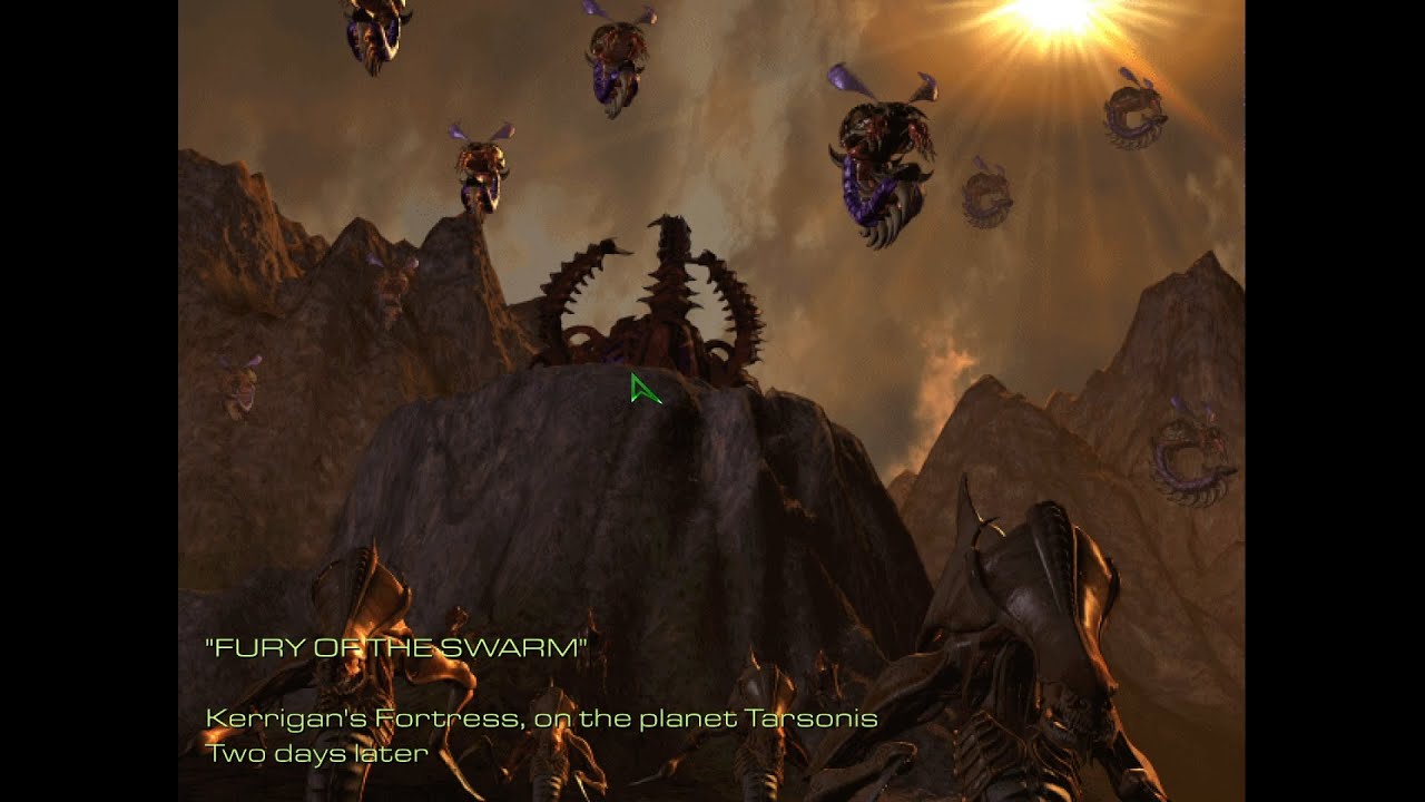 StarCraft: Brood War - Zerg Mission 6 (Fury of the Swarm) | Hunt the UED Scientists!