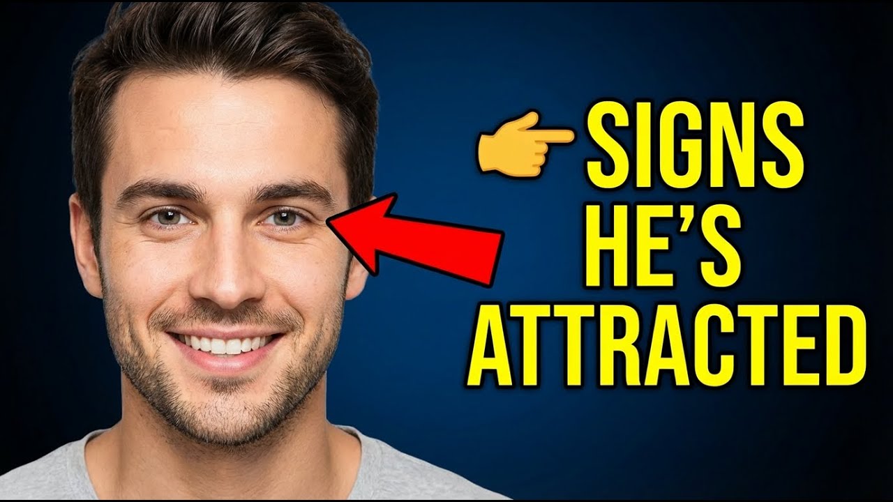 Signs Men Can’t Hide When They’re Attracted to You👀 ️ #love #