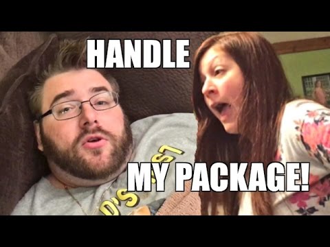 HEEL WIFE HANDLES GRIMS PACKAGE Trade For TV Remote! - YouTube