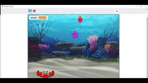 🦀 CRAB GAME USING SCRATCH 🦀