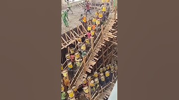 How do workers in China build bridges so quickly? #shorts #shortsfeed #short #video #shortsvideo