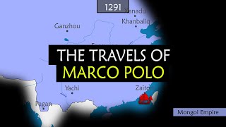 The Travels of Marco Polo  Summary on a Map