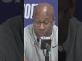Mike Brown on Knicks being down 1-2 to Hawks