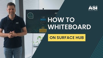 How to use Whiteboard on Surface Hub