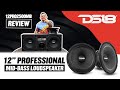 DS18 12PRO2500MB PRO 12" Mid-Bass Loudspeaker 1250 Watts Rms 8-Ohm