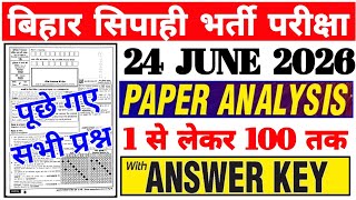 Bihar Police Special Branch Exam Analysis 2026 | Bihar Police Special Branch Question Analysis 2026