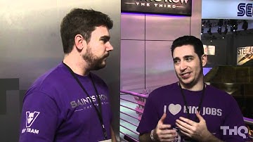 THQ E3 2011 Saints Row The Third Writer Drew Holmes