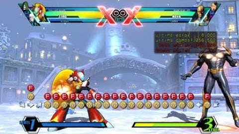 UMvC3 Vergil throw hardtag into Zero extended route ft Doom