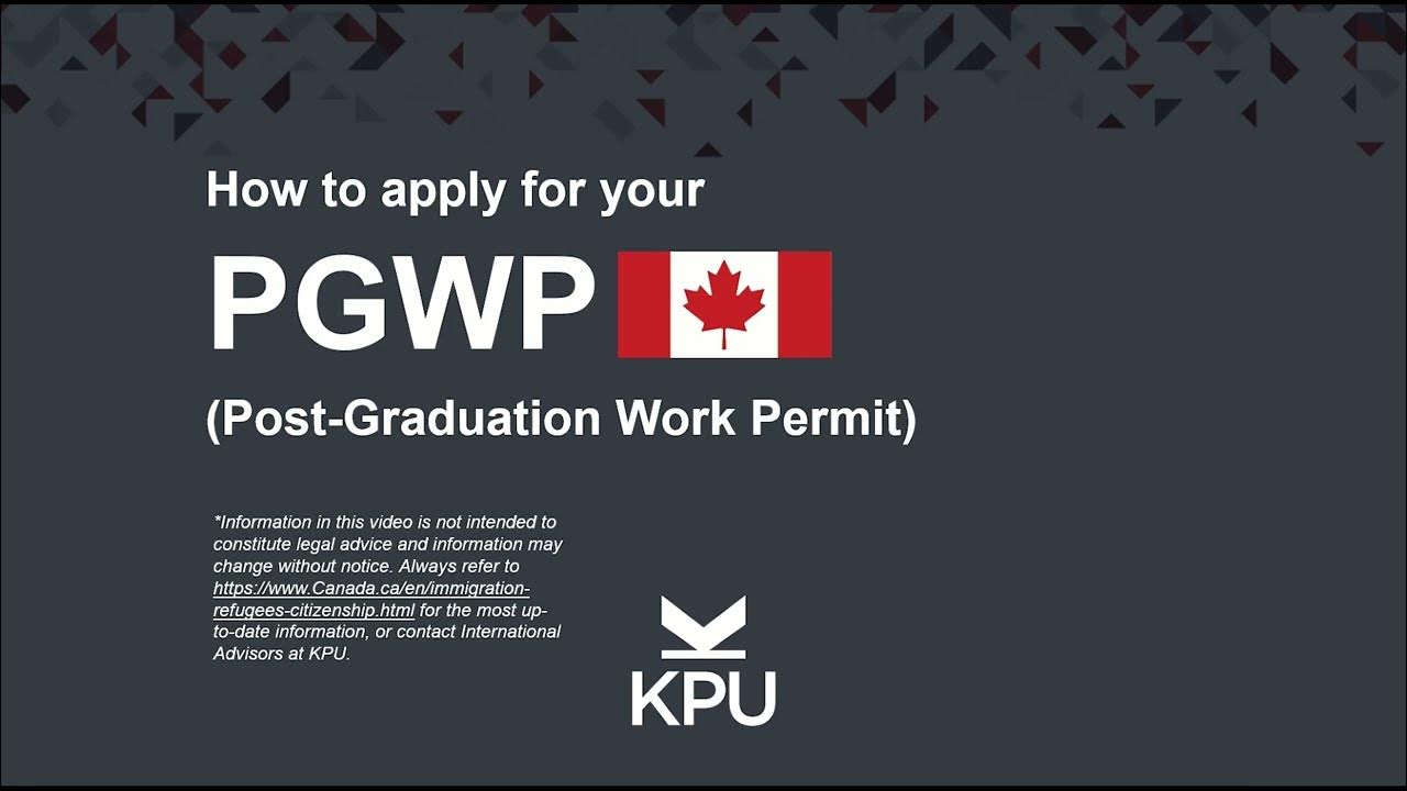 How to Apply for PGWP YouTube