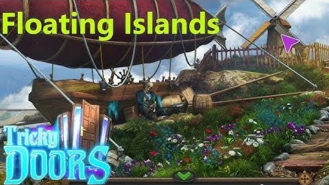 Tricky Doors Floating Islands Level 4 Walkthrough #gaming #puzzle #walkthrough #games #puzzlegame
