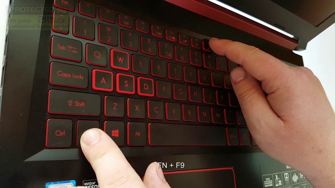 backlit keyboard settings windows 10 acer