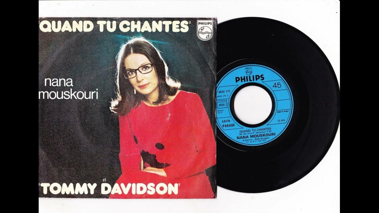 Nana Mouskouri Quand Tu Chantes.1976 YouTube Nana Mouskouri Quand Tu Chantes.1976 YouTube