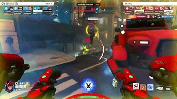 Rambo walling everyone by DJANGO — Overwatch 2 Replay A6KNK0