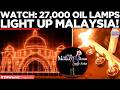 PELITA PANJUT FESTIVAL: Thousands Gather as Traditional Oil Lamps Steal the Show in Malaysia