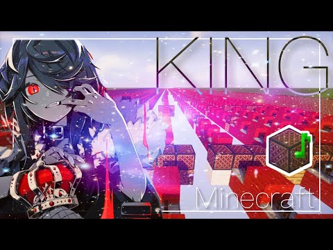 【Minecraft】音ブロックで『KING/Kanaria』演奏してみた【イヤホン推奨】/Note block 【マイクラ】