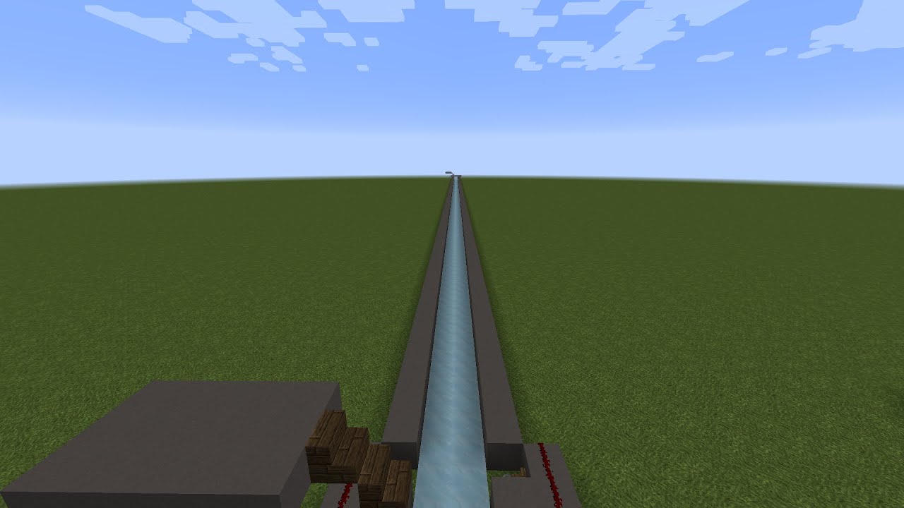 TUTO 1 Comment faire un "train" sur minecraft (extrêmement rapide