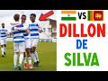 Indian football team vs sri lanka  dillon de silva  player info  khel tantra