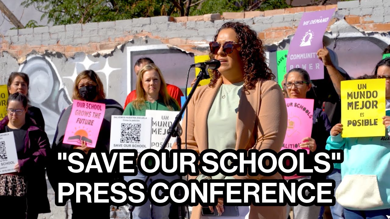 Save Our Schools Coalition - Press Conference (November 9, 2024) - YouTube