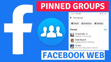 How to pin a group on facebook app shortcut