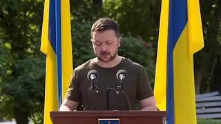 Президент взяв участь у відкритті пам’ятного каменя, де зведуть Меморіал пам’яті