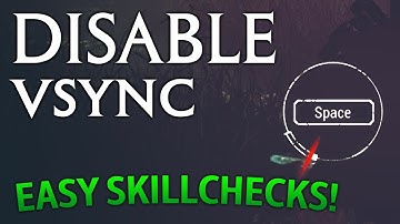 EASY SKILLCHECKS! - How to Disable Vsync in Dead by Daylight