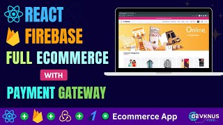 Build Ecommerce App with React And Firebase | React Ecommerce App | React Projects For Beginners screenshot 1
