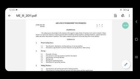 ME 306 UNIT 1   L 1 (Metal Cutting Saws)