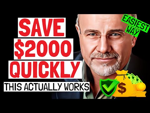 Dave Ramsey: How To Save $2000 Fast Without Making More Money 👉 GUIDE 2023 thumbnail